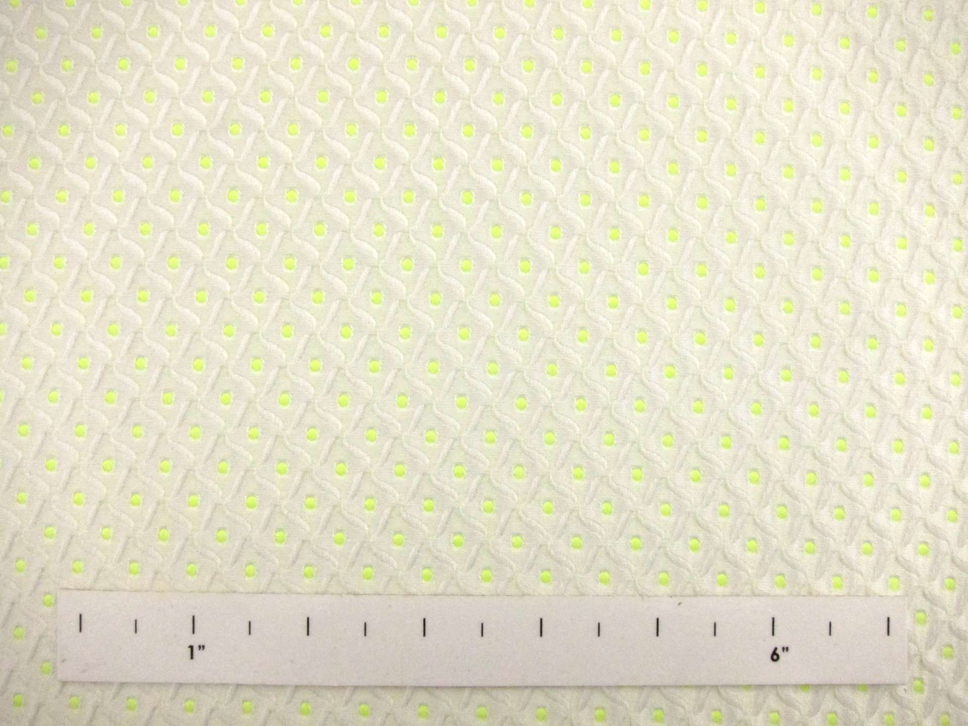 Cotton Blend Brocade (in Neon Yellow)1