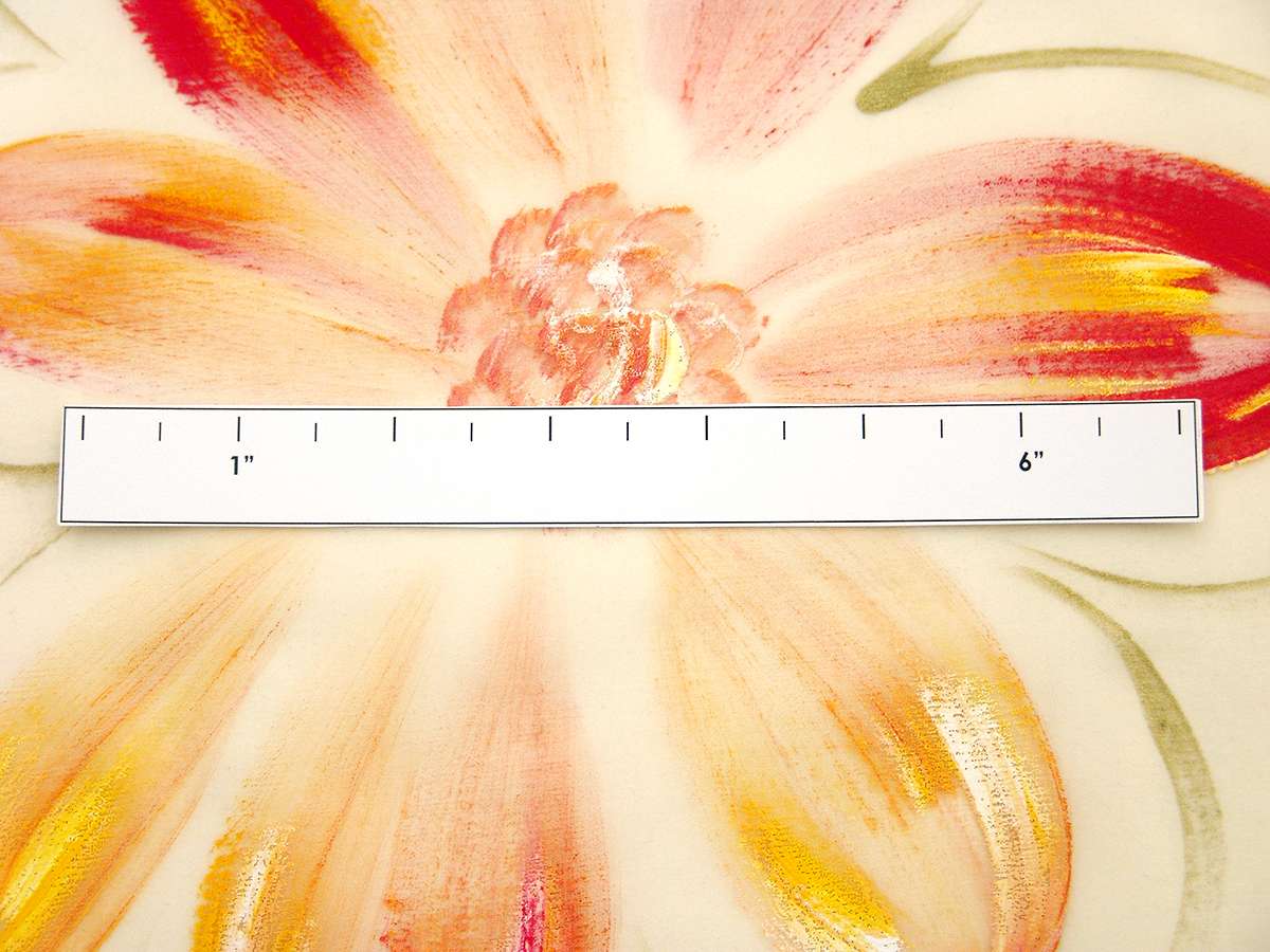 Hand Painted Silk Chiffon2