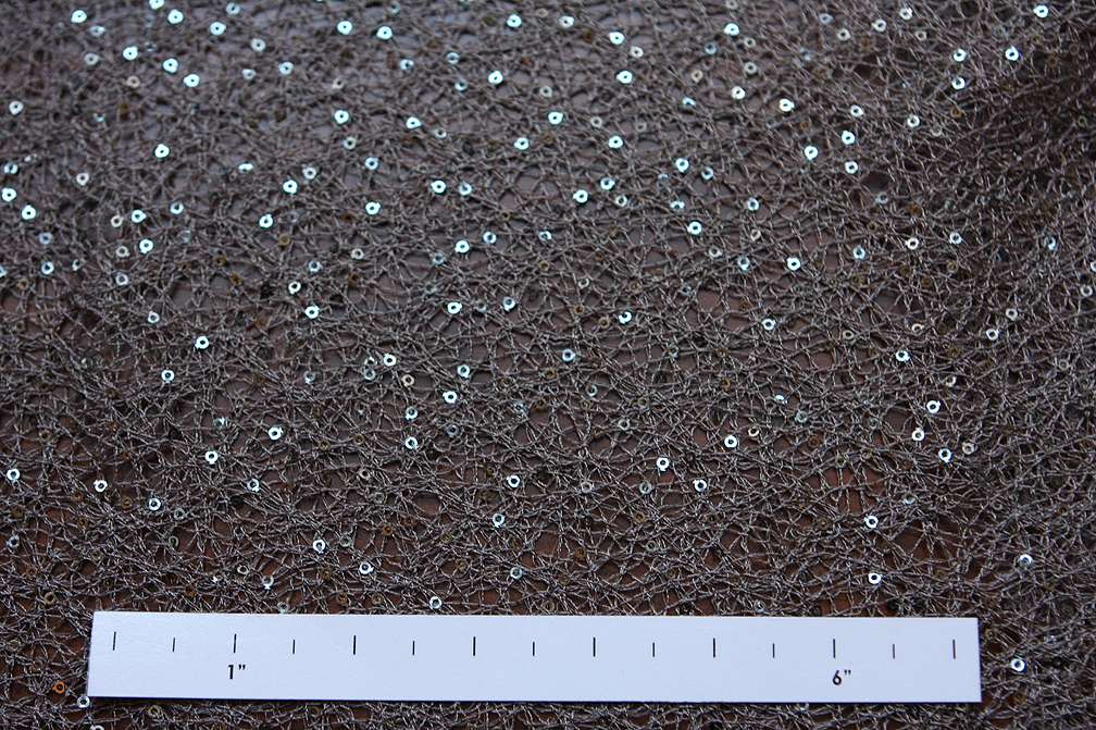 Sequins on Poly Mesh1