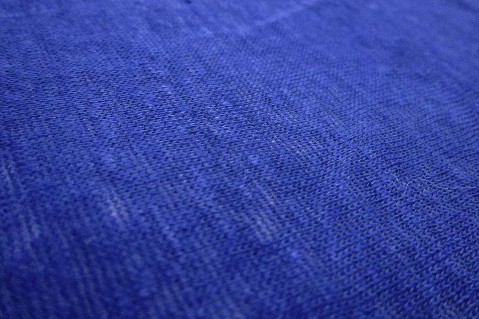 Sustainable Linen Knit in Royal 