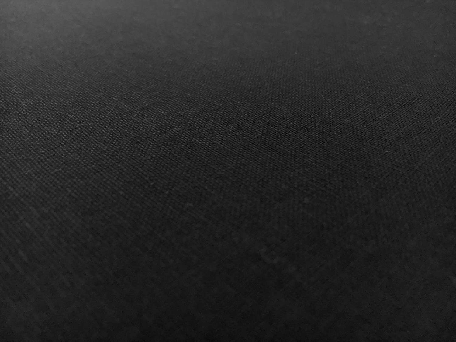 Linen Cotton Blend in Black