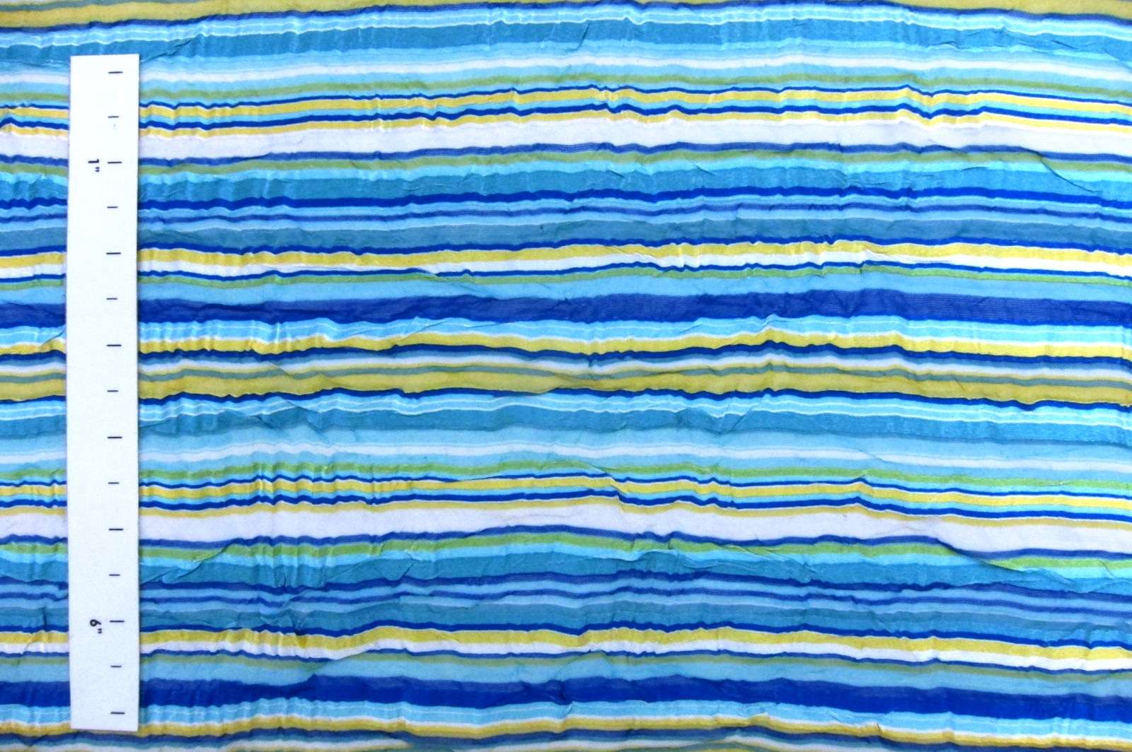 Printed Satin Stripe Chiffon1