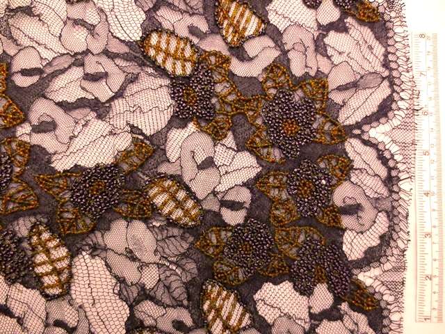 Beaded Chantilly Lace0