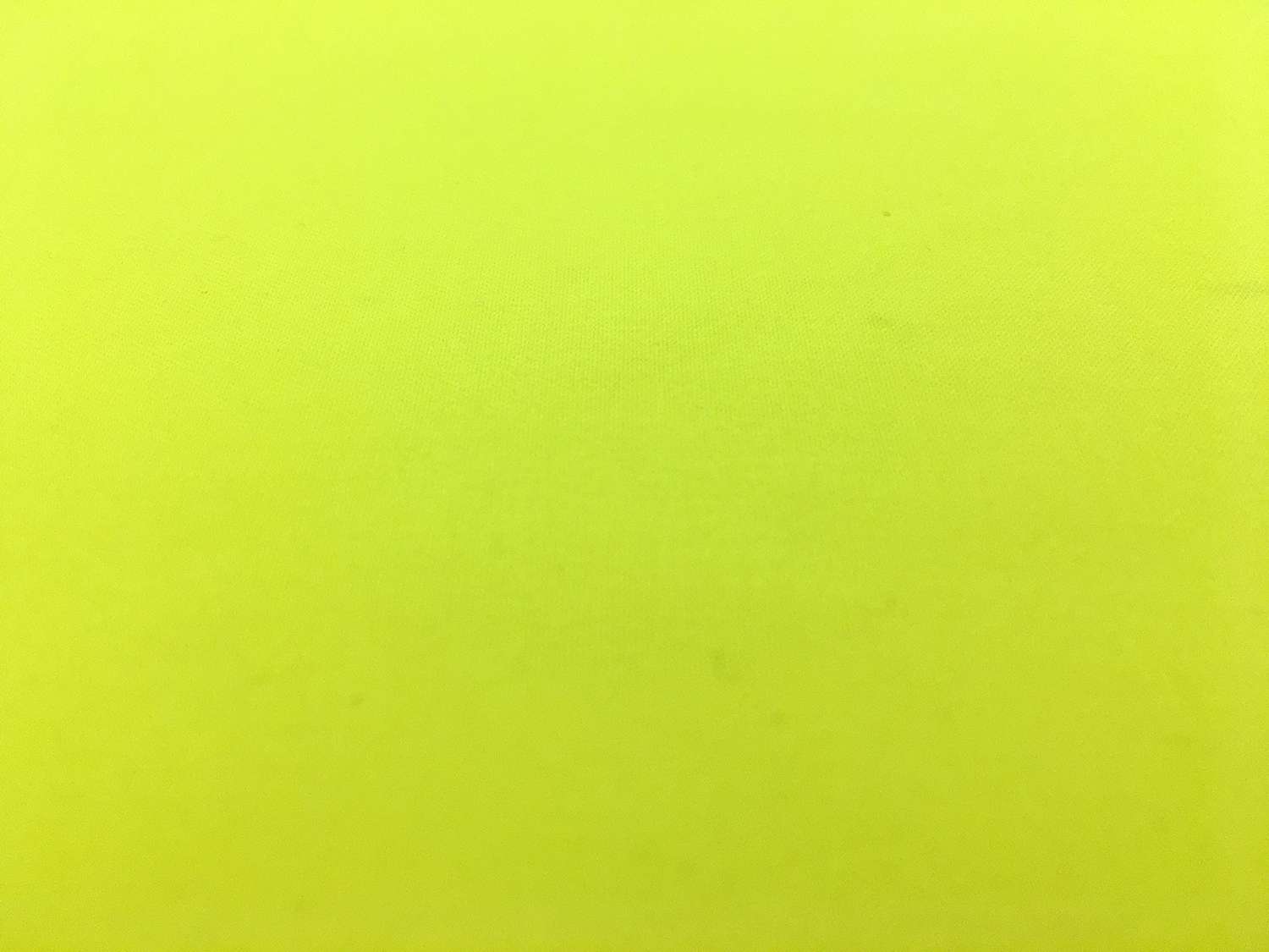 Water Repellent Microfiber in Neon Yellow