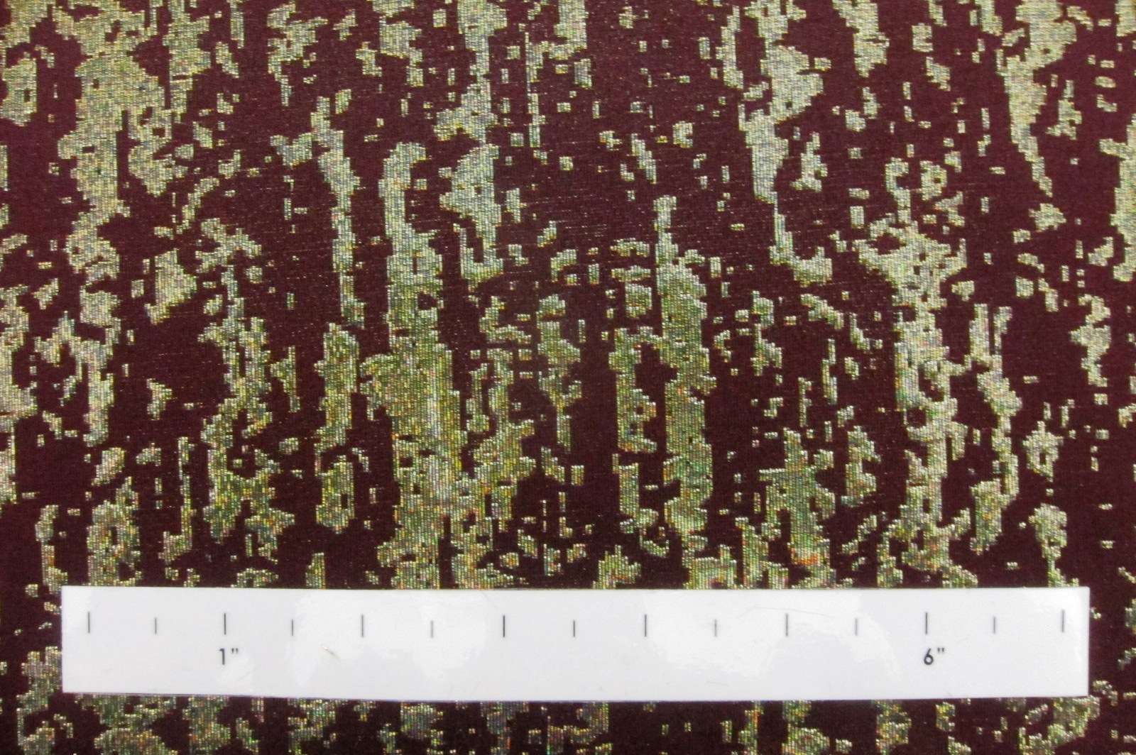 Metallic Hologram Damask1