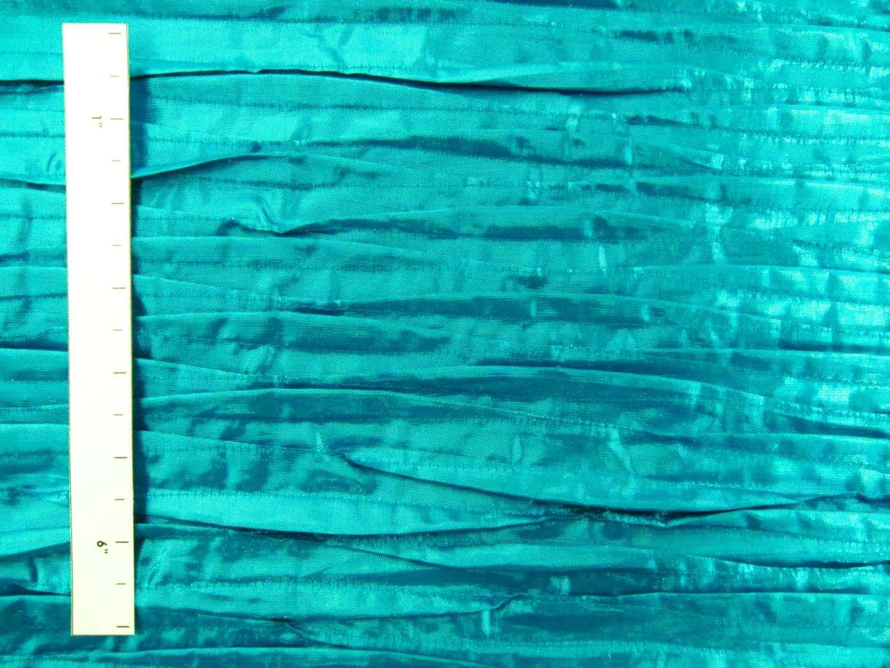 Metallic Tucked Silk Shantung1