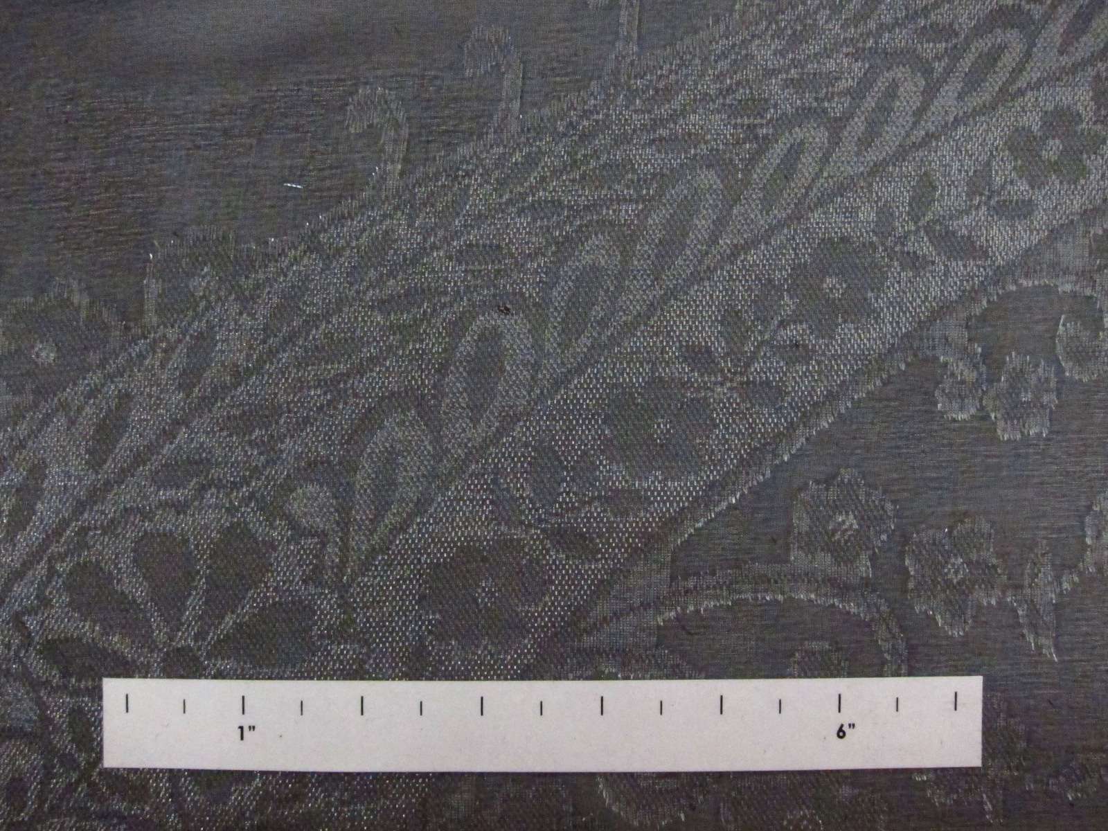 Metallic Burn Out Fil Coupé Chiffon1