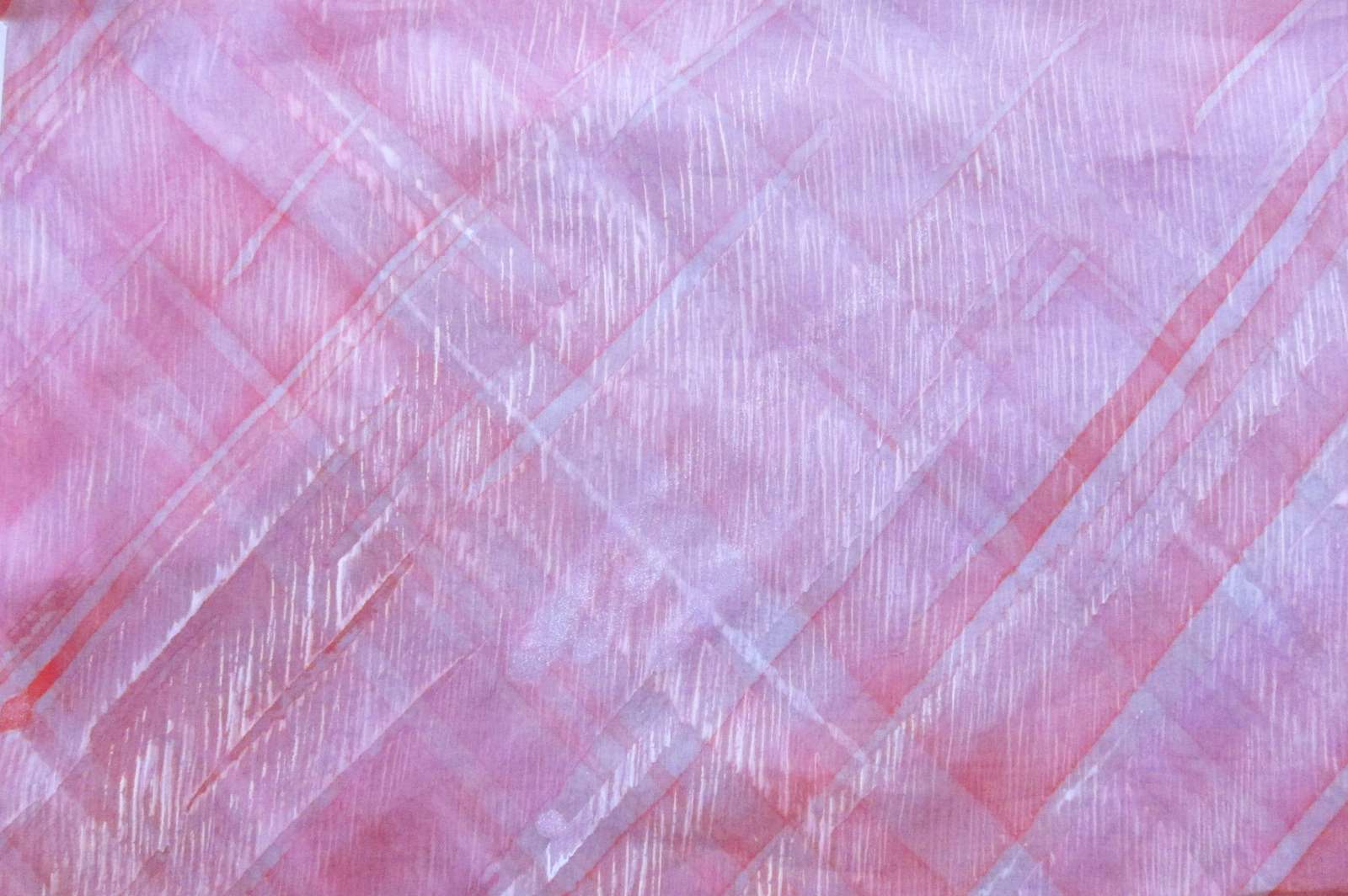 Hand Painted Silk Organza