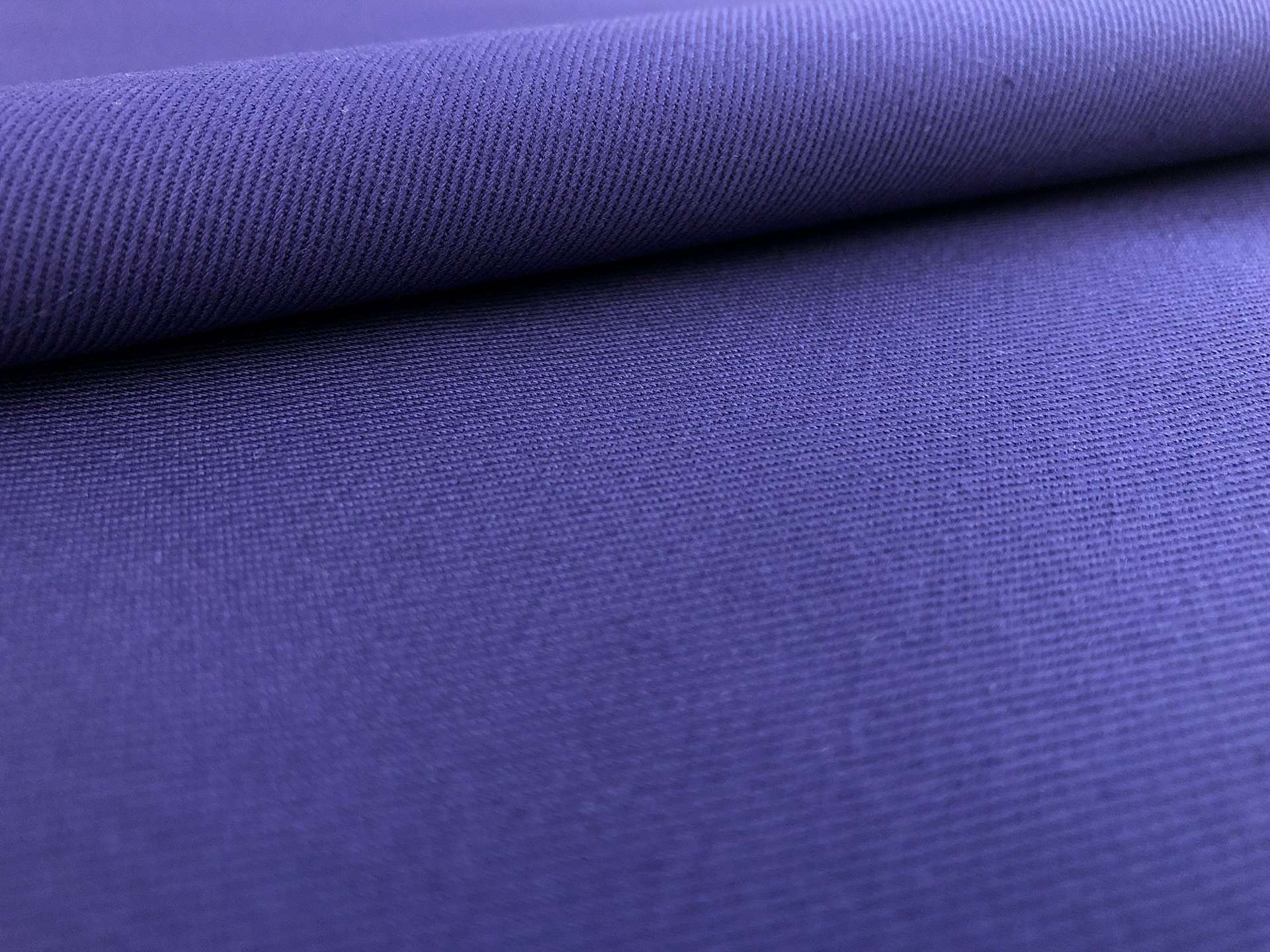 Cotton Chino Twill in Purple 