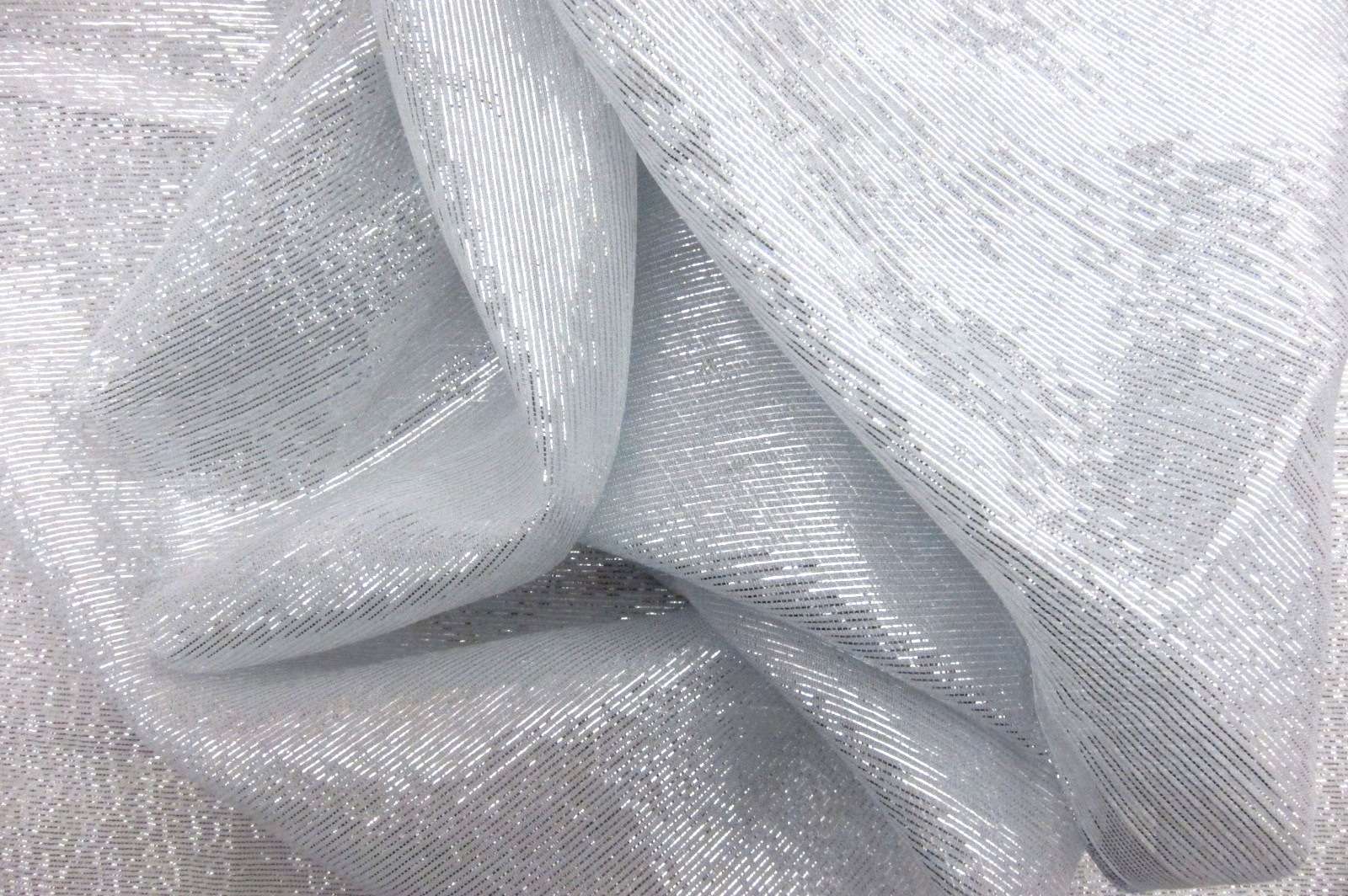 Silk Chiffon Lamé1