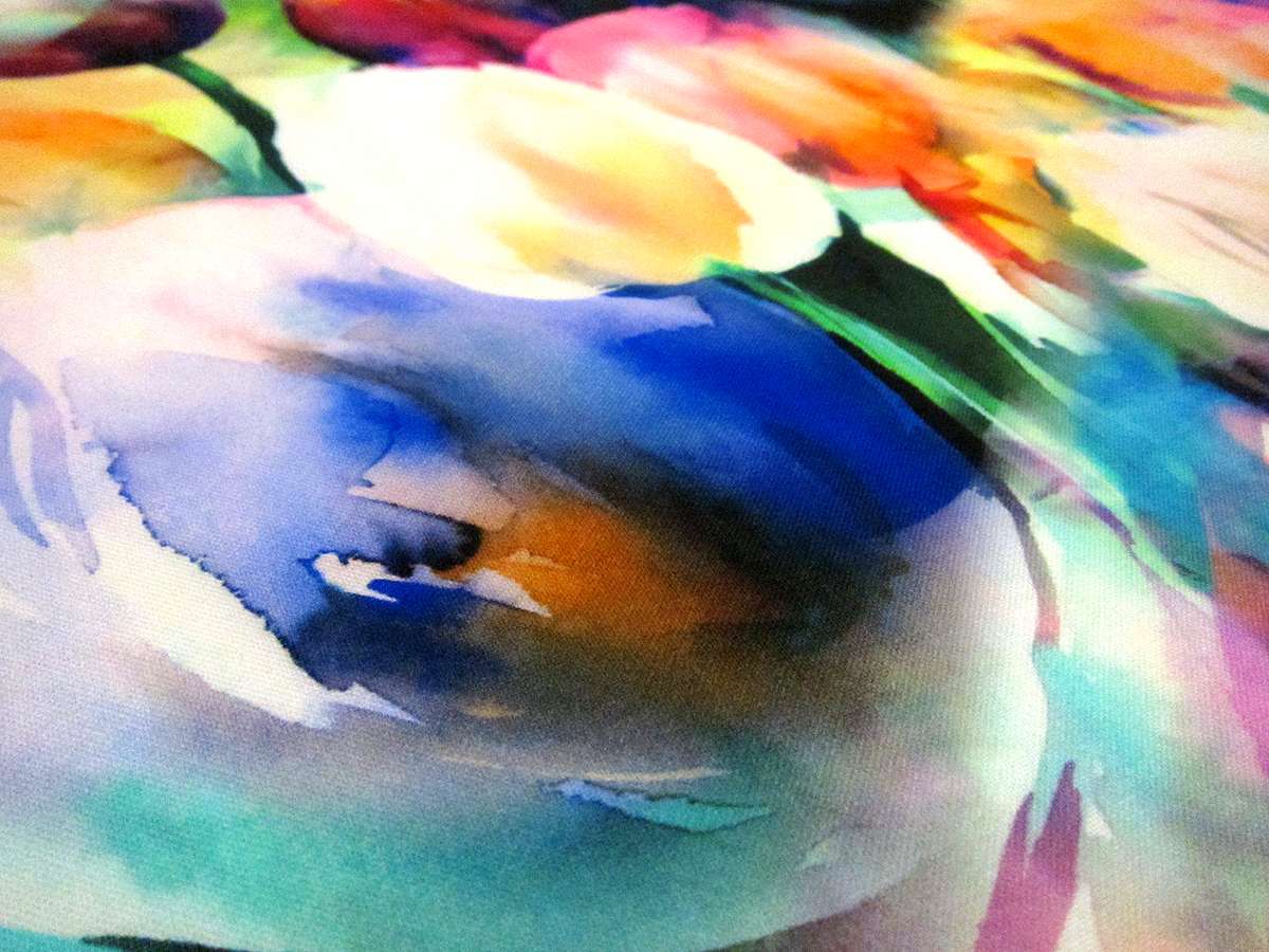 Printed Silk Gazar2