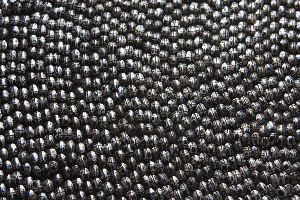 Sequins on Silk Chiffon1
