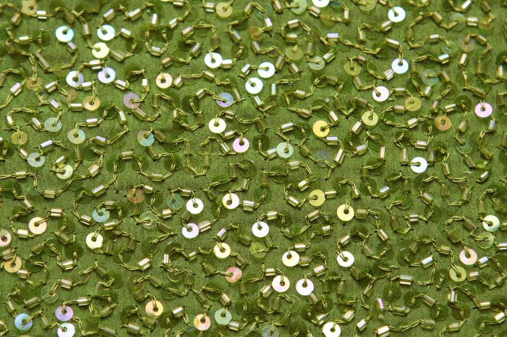 Sequins on Silk Chiffon2
