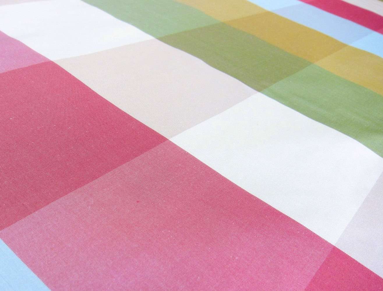 Pure Silk Taffeta Check2