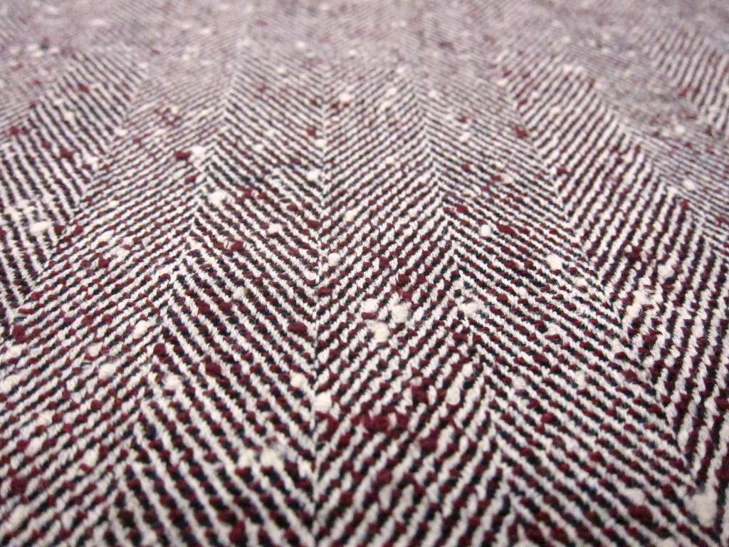 Virgin Wool Blend Tweed2