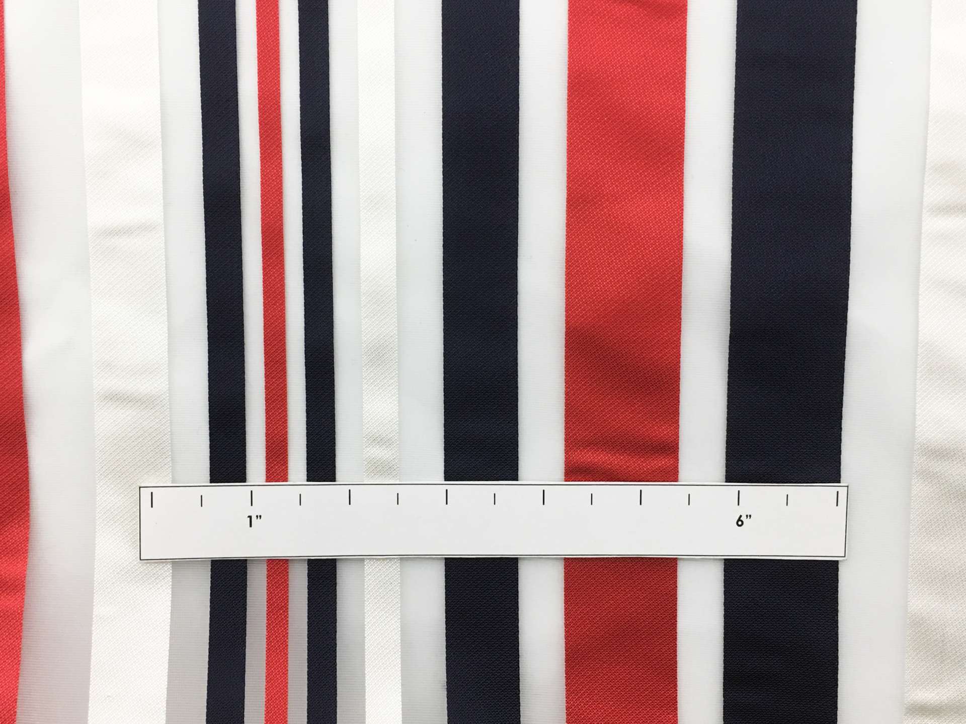 Viscose Blend Striped Organza1