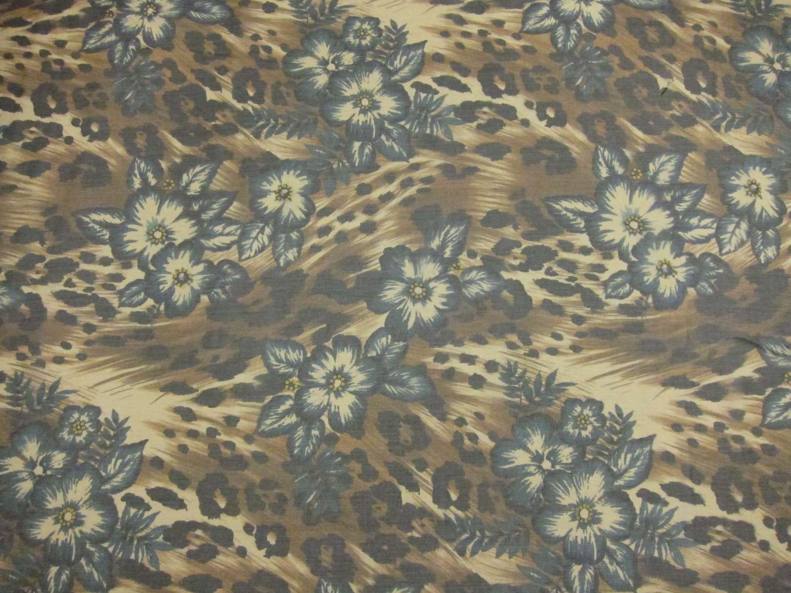 Printed and Painted Silk Crinkle Chiffon1