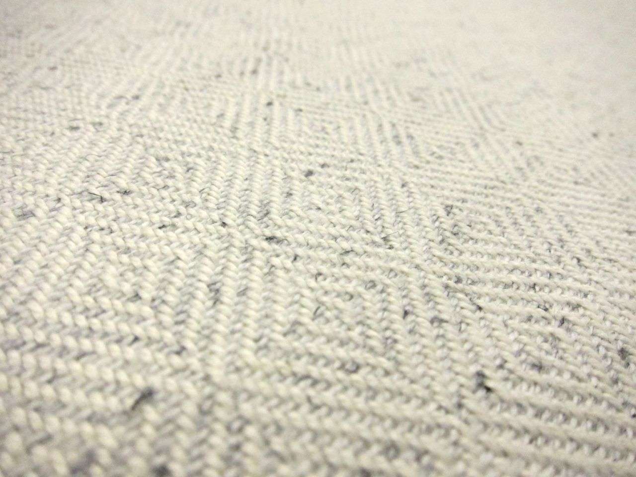 Bamboo and Linen Dobby Upholstery in Pearl Grey