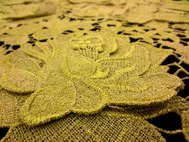 Metallic Guipure Lace2