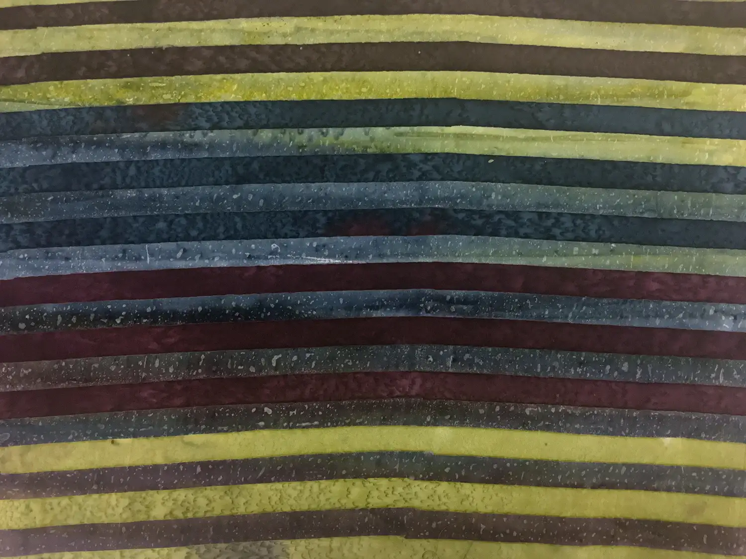 Striped Cotton Batik in Nature0