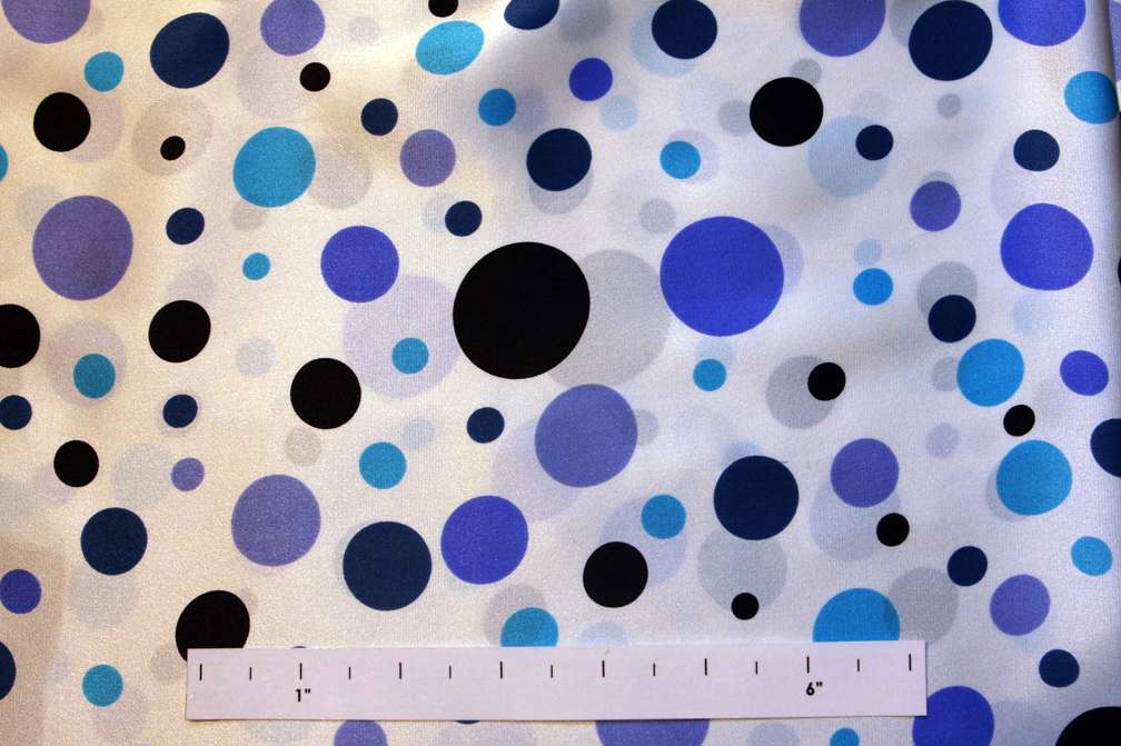 Printed Silk Charmeuse0