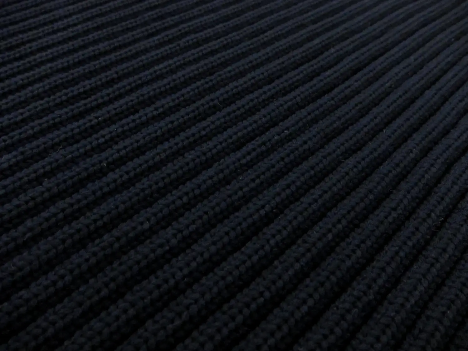 Nylon Rib Knit in Navy0