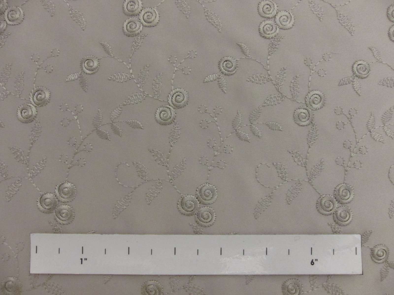 Embroidered Satin0