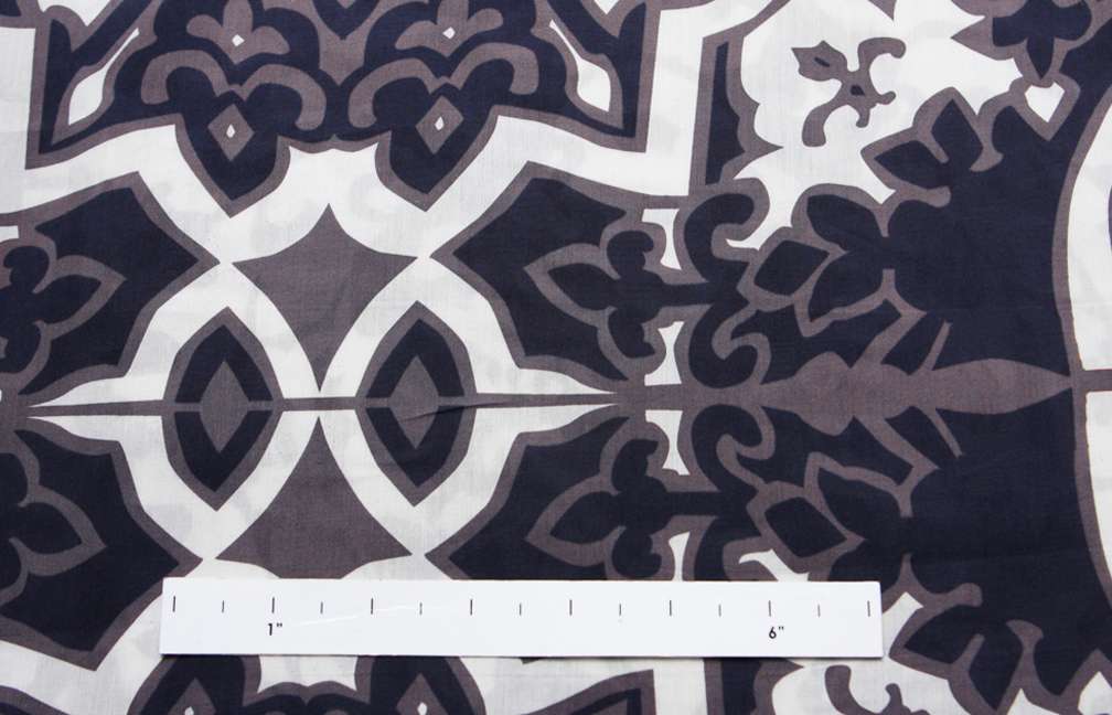 Cotton Silk Voile Print1