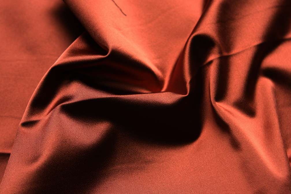 Armani Triacetate Stretch Satin in Bronze