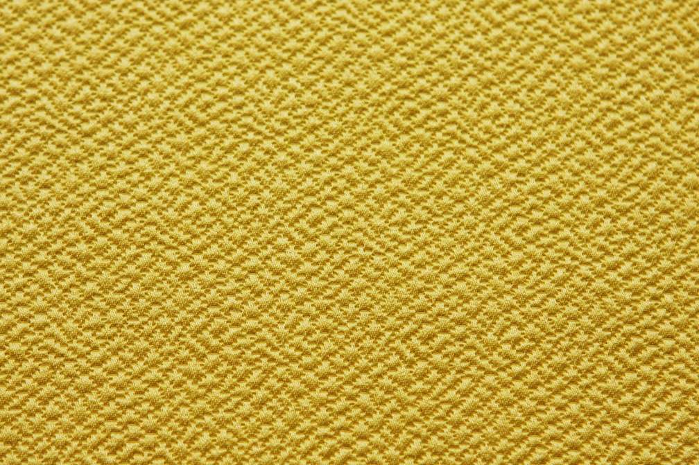 Silk and Wool Hammered Satin in Lemon Peel2