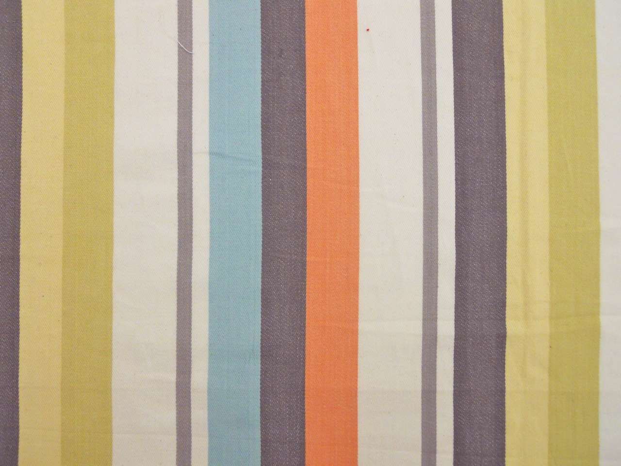Cotton Woven Stripe in Vintage Multi0