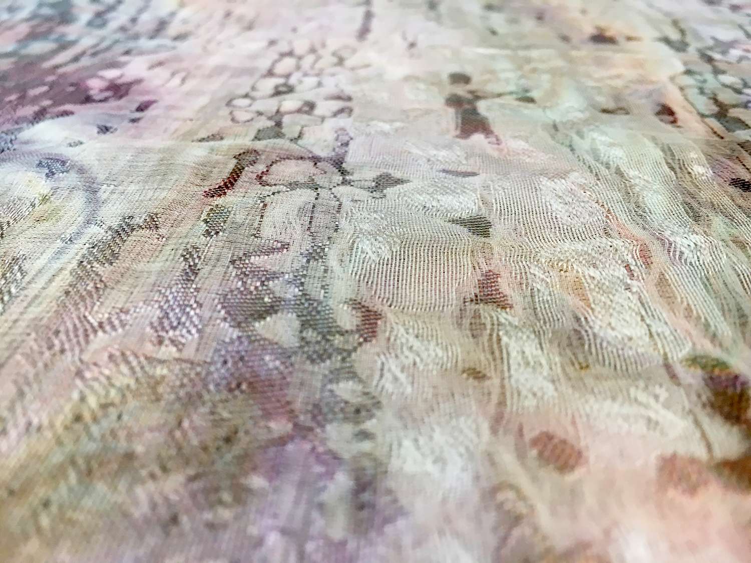 Silk Blend Metallic Jacquard2