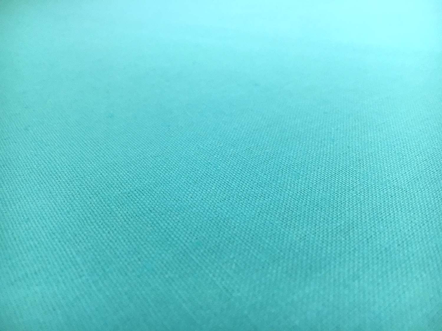 Linen Cotton Blend in Aqua