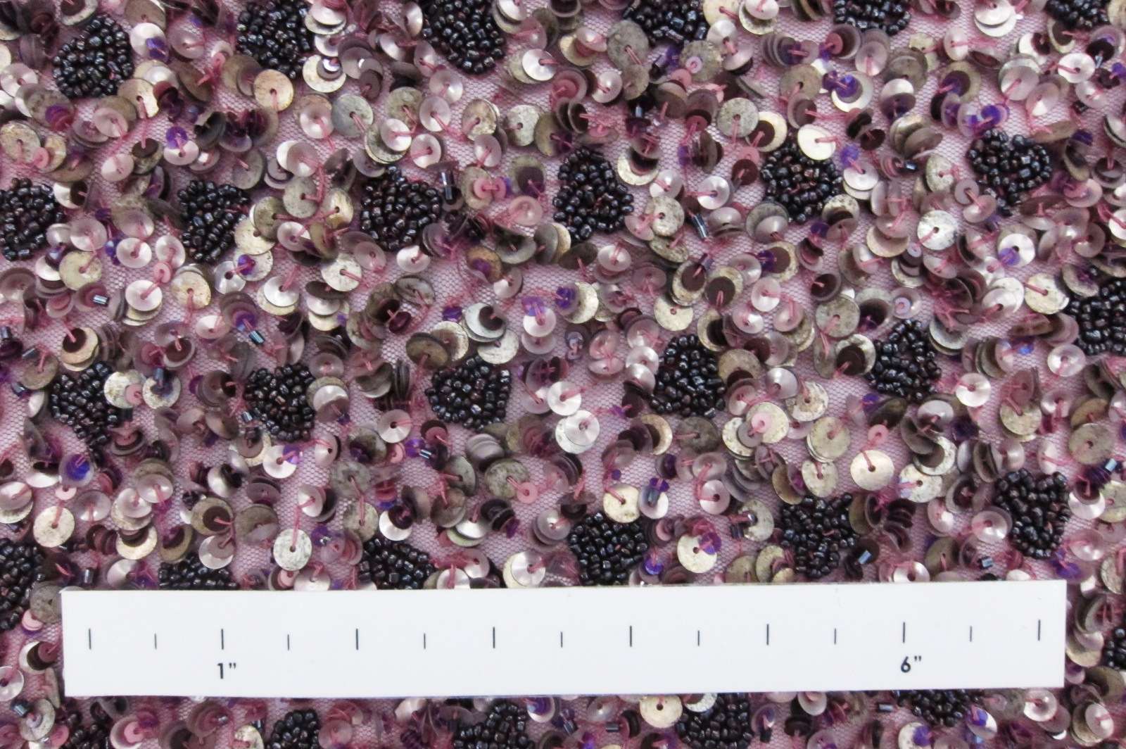 Sequins and Beading on Tulle1