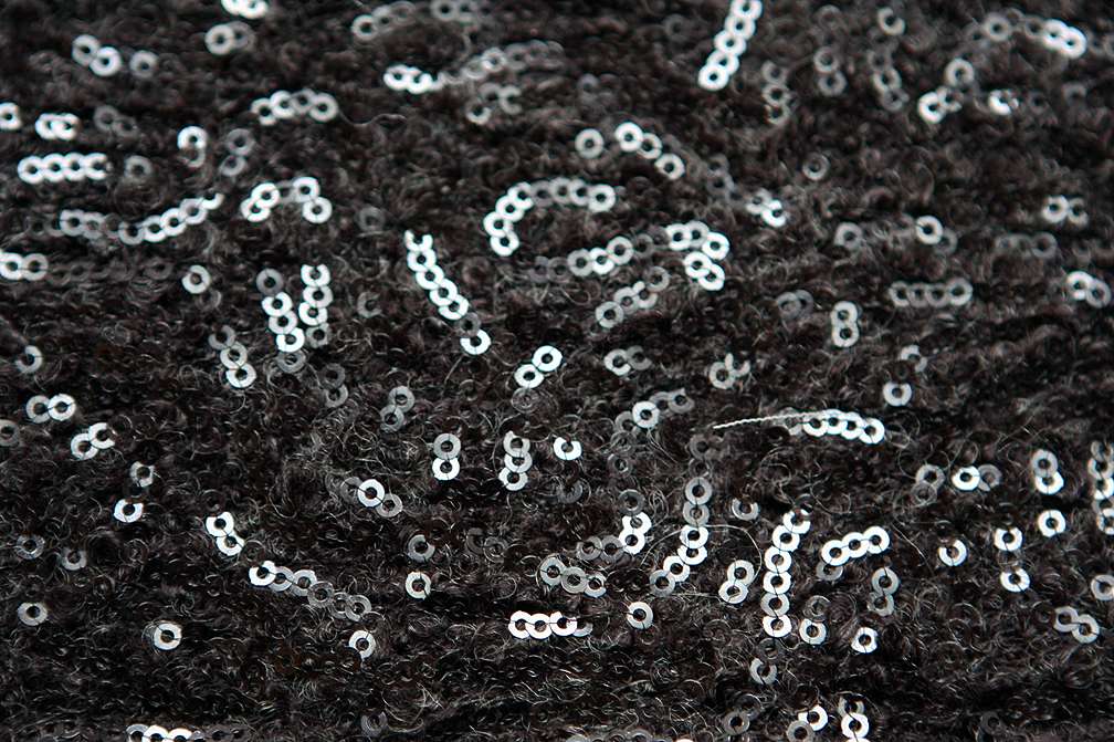 Novelty Sequin Bouclé Knit2