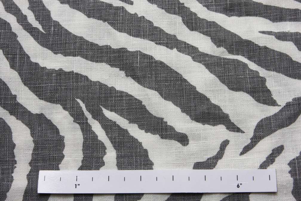 Linen Upholstery Zebra Print2