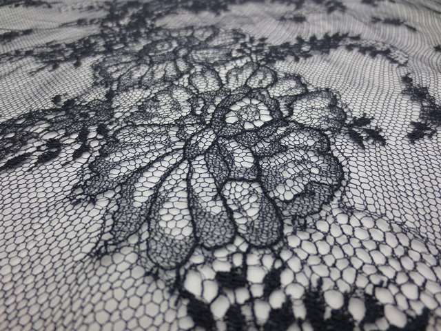 Navy Chantilly Lace5