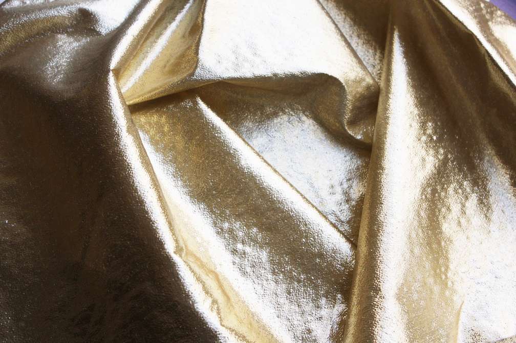 Tissue Lamé in Gold1