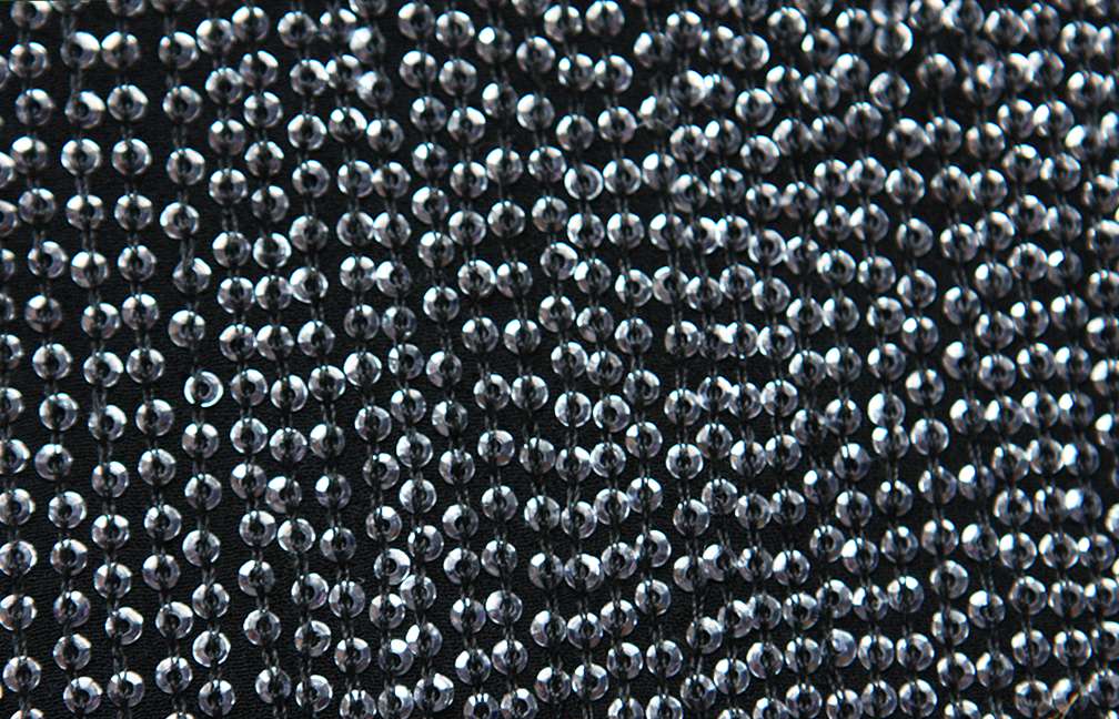 Sequins on Silk Chiffon2