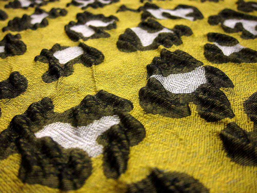 Animal Print Cloqué1