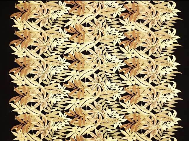 Metallic Guipure Lace3