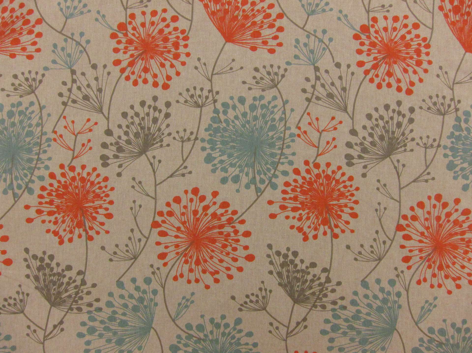 Cotton Rayon Canvas Floral Print0