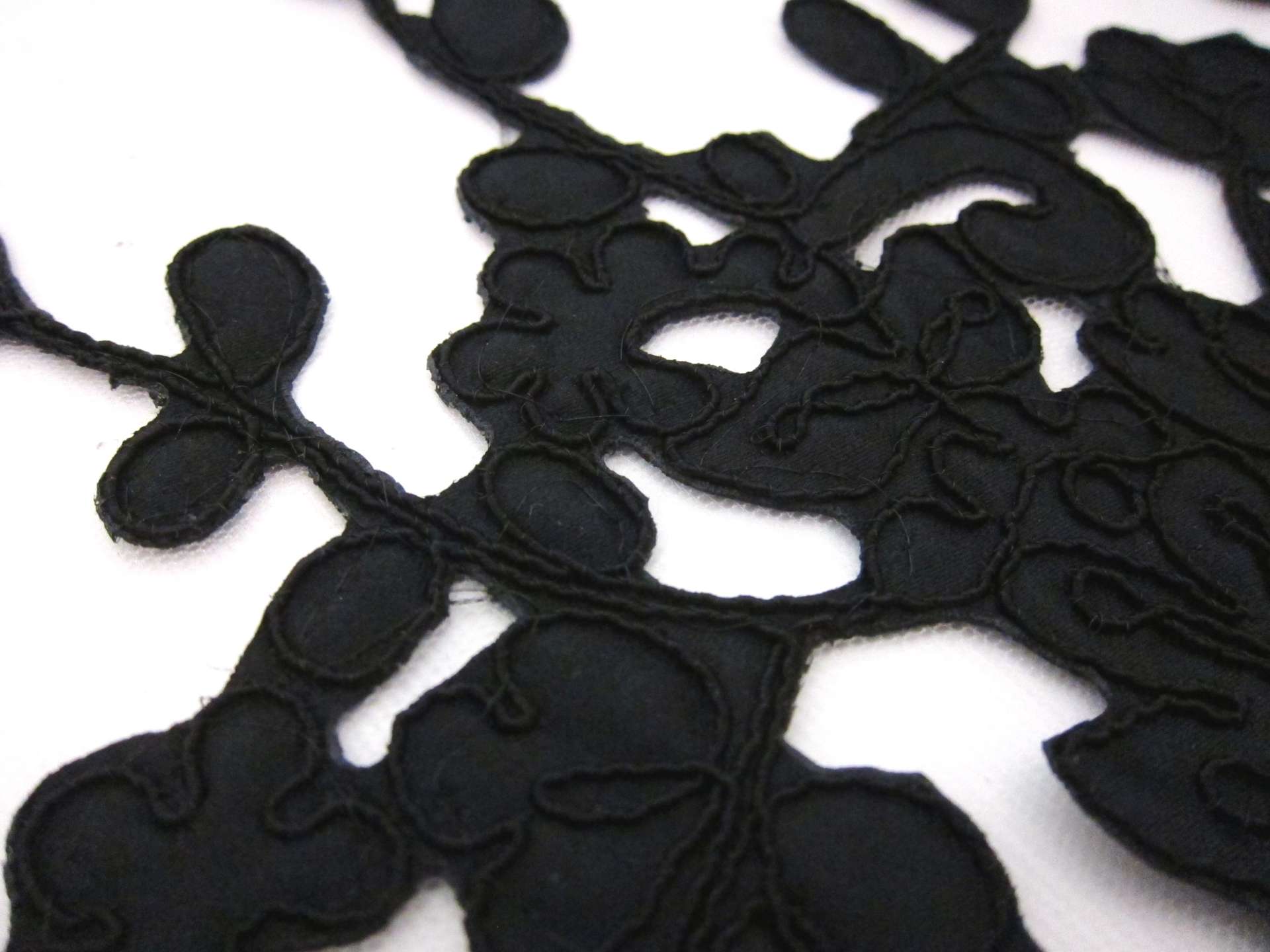 Corded Satin Appliqué on Illusion3