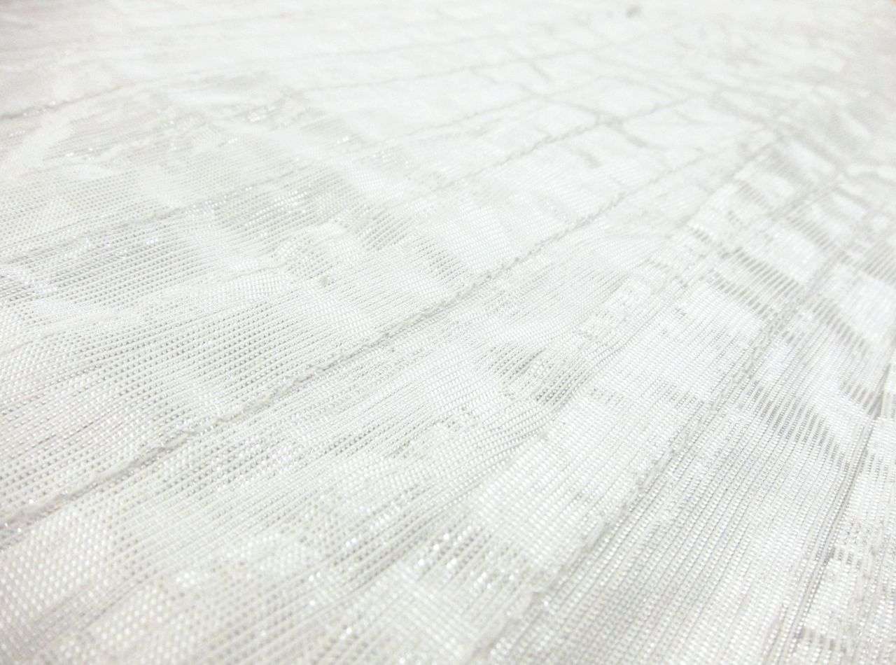 Metallic Tucked Silk Shantung2