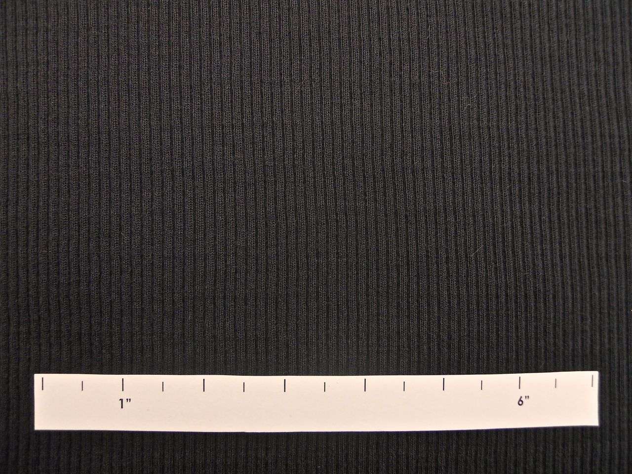 Virgin Wool Rib Knit in Dark Grey2