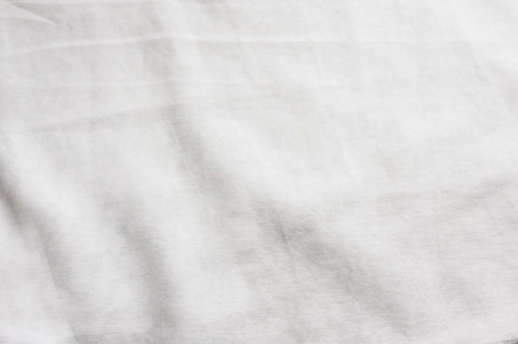 Silk Cotton Voile in White0