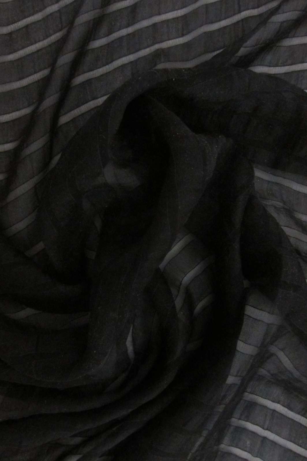 Silk Shadow Stripe Chiffon3