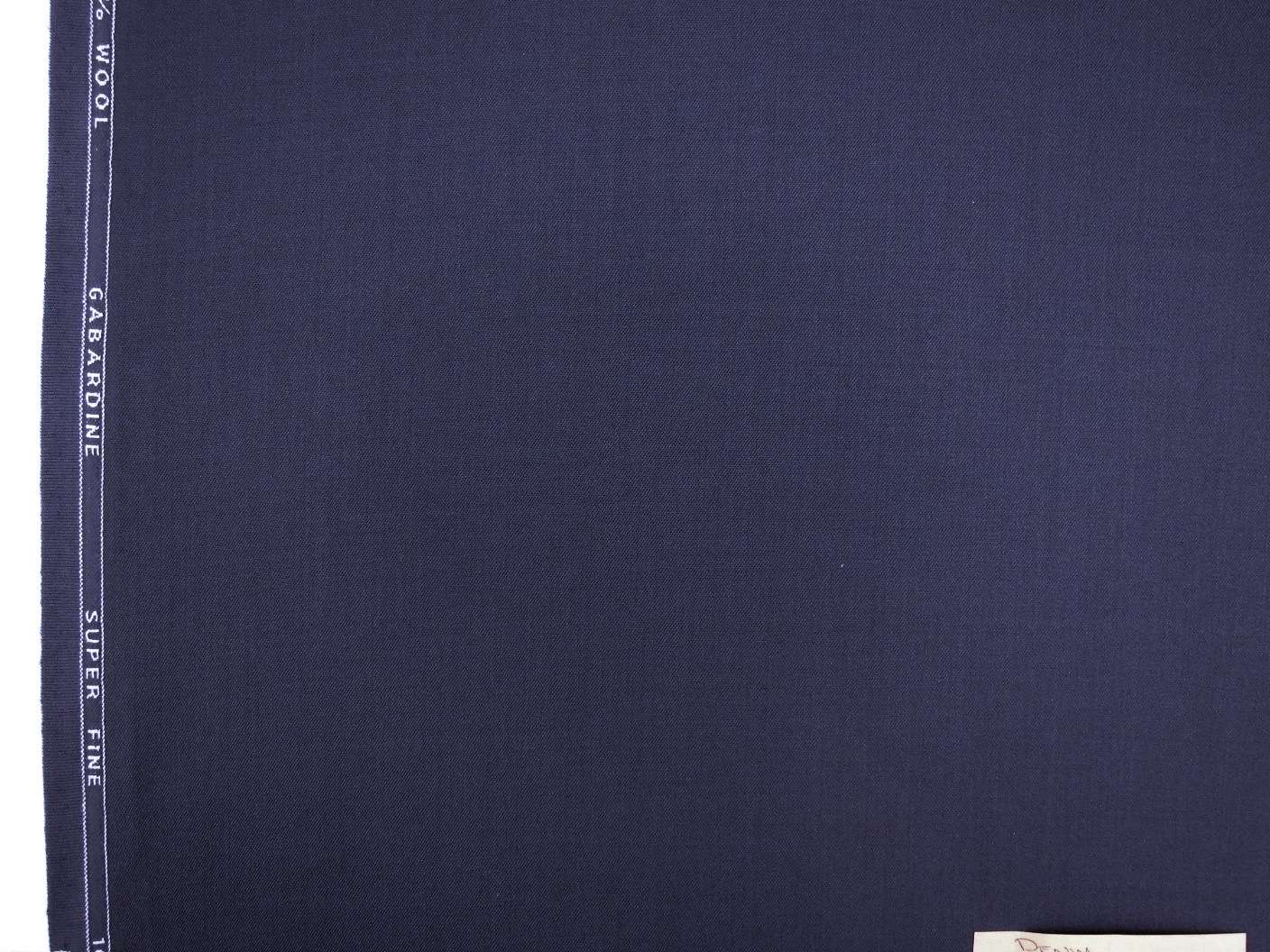 Wool Gabardine in Denim0