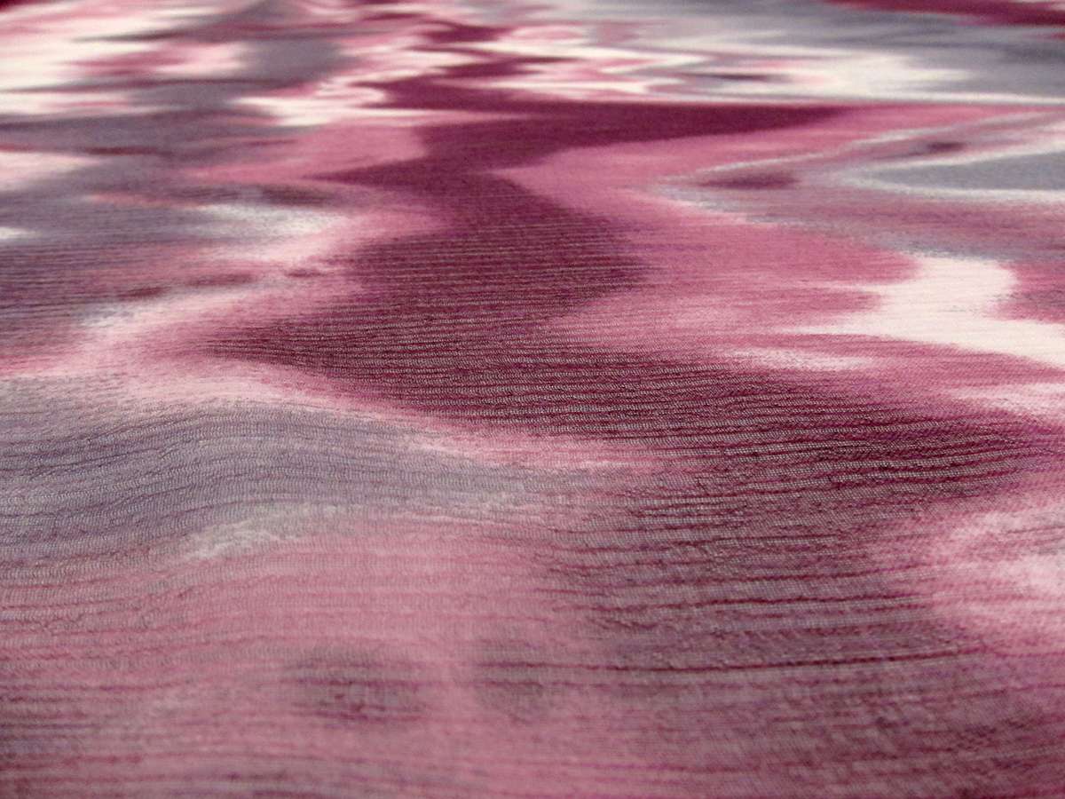 Printed Crinkle Silk Chiffon1