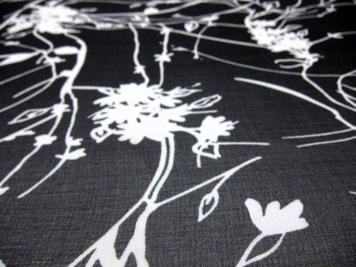 Printed Silk Chiffon1